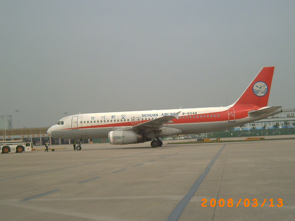 四川航空飞机风采